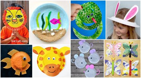 Paper Plate Animal Crafts For Toddlers & Preschoolers - K4 Craft