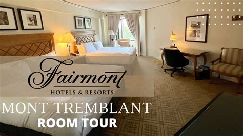 Room Tour - Fairmont Mont Tremblant Double Queen Room #fairmonthotel # ...