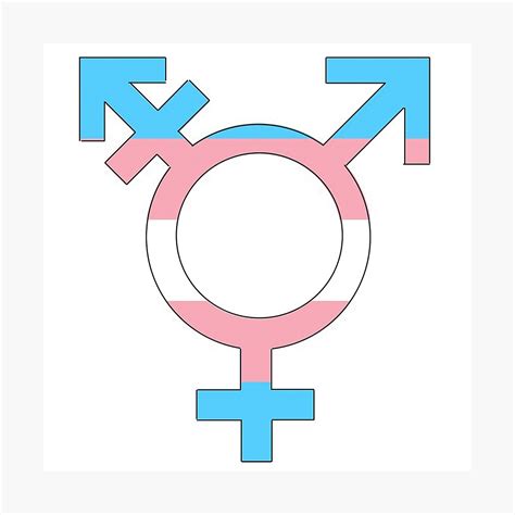 "Transgender Symbol" Photographic Print by AlfieAdams | Redbubble