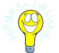 Light Bulb Animated Clipart Gif