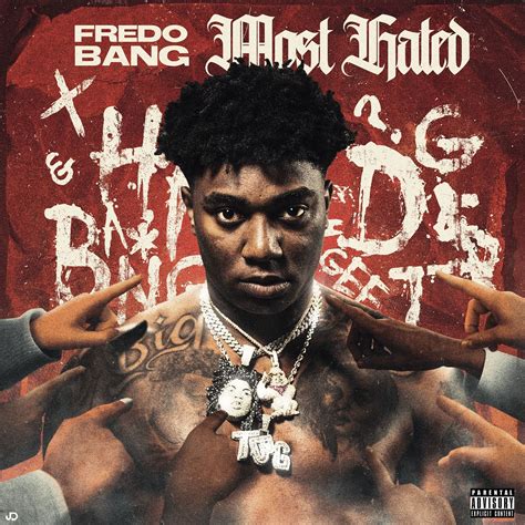 Fredo Bang - Most Hated | Album covers, Rap album covers, Lil baby