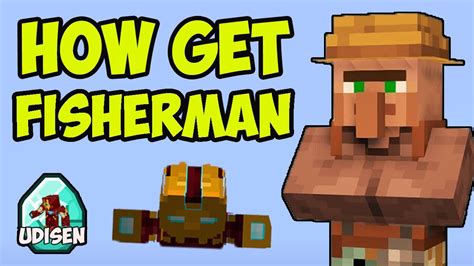 Minecraft How to Make FISHERMAN villager (2024) - YouTube