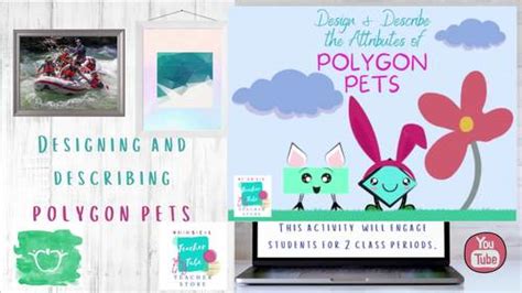 Design and Describe Attributes of Polygon Pets | TPT