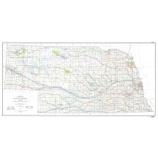 Nebraska Topographic and Base Maps | Maps & More | Nebraska Maps & More ...