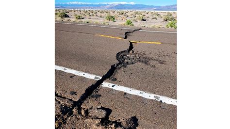 Nevada highway damaged by largest area quake in 65 years | KLAS