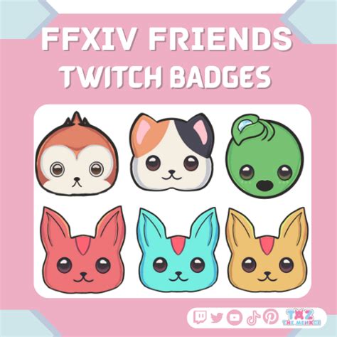 FFXIV Minion Twitch Emotes/Badges - Taz The Menace's Ko-fi Shop - Ko-fi ️ Where creators get ...