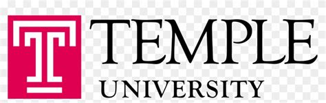 Download Temple Text Logo - Temple University Logo Clipart Png Download - PikPng