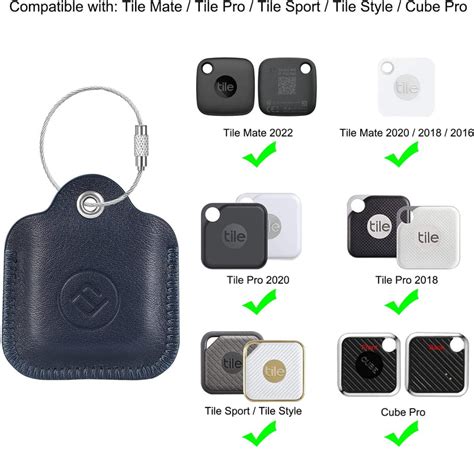 Tile Mate/Tile Pro/Tile Sport/Tile Style Key Finder Leather Case | Fin – Fintie