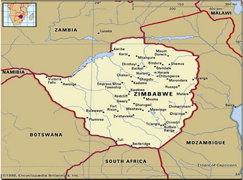 Map of Zimbabwe showing the proximity of Bulawayo province to Botswana... | Download Scientific ...