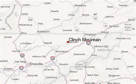 Clinch Mountain Mountain Information