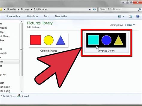 how to save an inverted color picture - Felicitas Harley