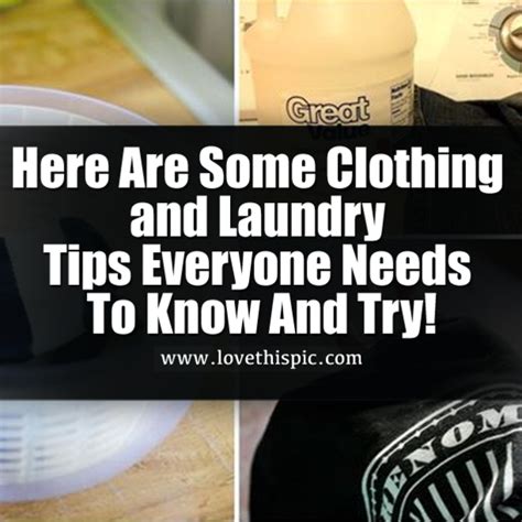 Here Are Some Clothing And Laundry Tips Everyone Needs To Know And Try!