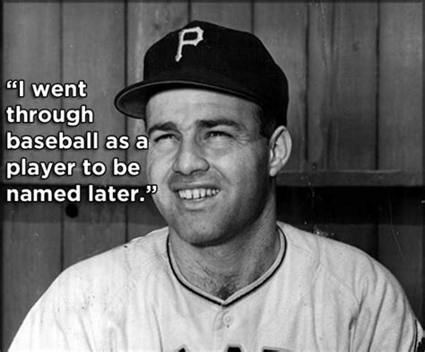 Joe Garagiola On His Playing Days | Funny sports quotes, Baseball quotes, Sports quotes