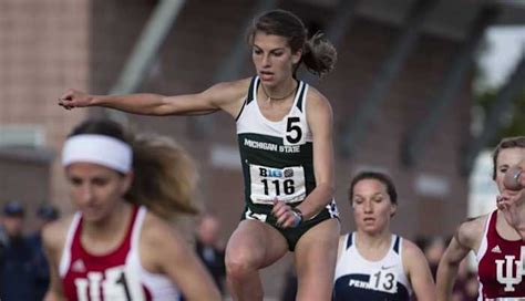 Michigan State track & field saw two records fall, while senior Katie ...