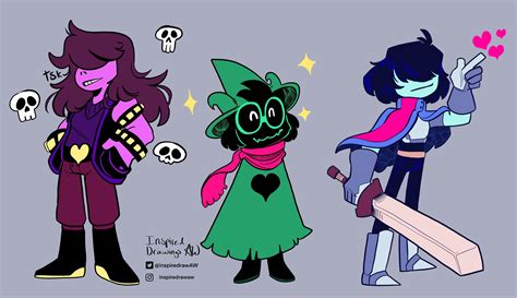 ArtStation - Deltarune characters!