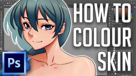 BASIC SKIN COLORING TUTORIAL - CLEAN ANIME STYLE - YouTube