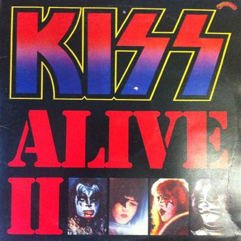 Kiss – Alive II (1977, Red, Vinyl) - Discogs