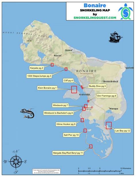 Snorkeling Quest | Grand Cayman Snorkeling Map