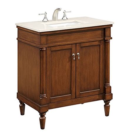 30 in. Single Bathroom Vanity set in Brown - Walmart.com - Walmart.com