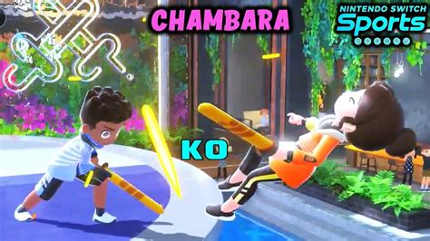 Nintendo Switch Sports Chambara Gameplay - YouTube