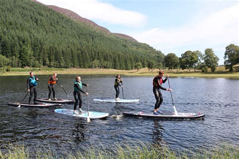 Stand Up Paddle Boarding in Aviemore, Cairngorms, Scotland