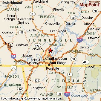 Where is Hixson, Tennessee? see area map & more