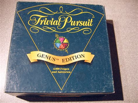 Trivial Pursuit: Genus (2) Edition (German) | Gioco da Tavolo (GdT ...