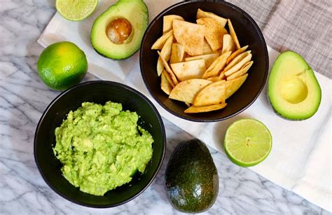 Guacamole + Homemade Tortilla Chips – Elevated Nosh