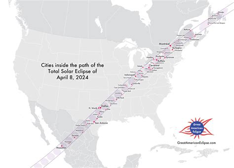 Solar Eclipse 2024 Usa Map - Greta Josefina