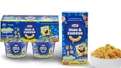 Kraft Is Bringing Back SpongeBob Mac And Cheese After A Decade Of Demand