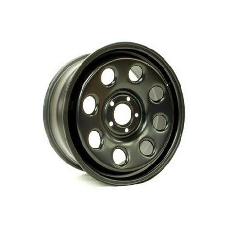 18x8 Steel Wheel Satin Black – Lucky8 Off Road