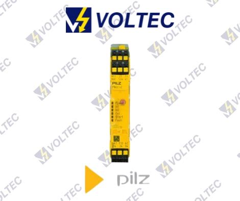 Pilz Safety Relay PNOZ S2 C 24VDC 3no/1nc - VOLTEC ENGINEERING LIMITED