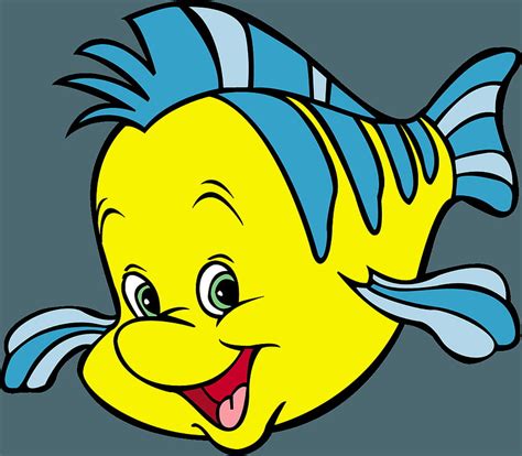 Little mermaid flounder png 5 » PNG HD wallpaper | Pxfuel