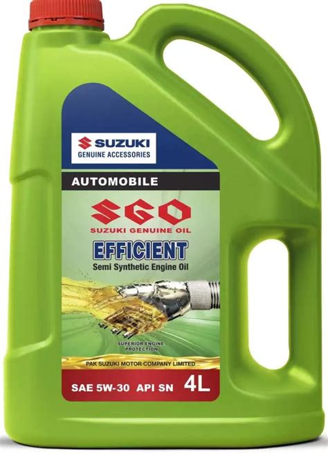 Suzuki Swift engine oil 5W-30