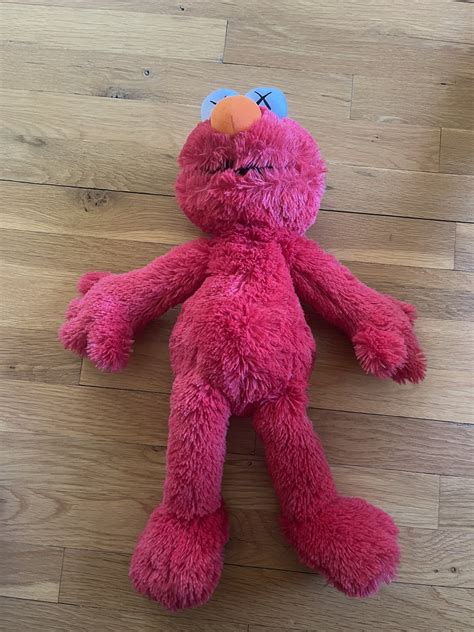 Kaws Kaws Elmo Plush Sesame Street | Grailed