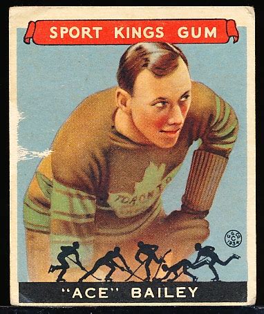 Lot Detail - 1933 Sport Kings- #28 Ace Bailey (Hockey)