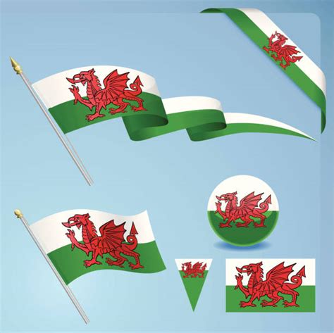 Wales Flag Clipart For Campaigns