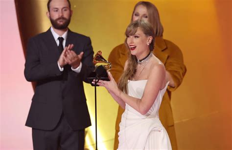 Grammy Awards: Taylor Swift Wins Album Of The Year