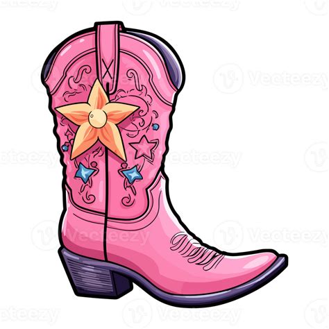 Pink cowboy cowgirl boots in western southwestern style, cowgirl ...