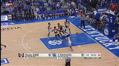 Kentucky vs Texas a&m Basketball Highlights 1-3-17 - YouTube