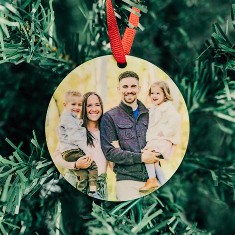 Personalized Photo Christmas Ornament | Upload Your Favorite Photo!