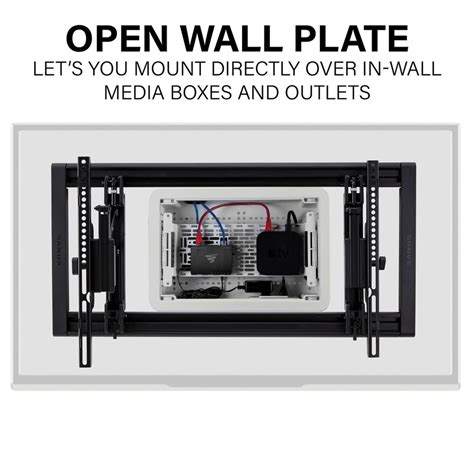 Sanus Advanced Tilt 4D Premium TV Wall Mount for 42" - 90" TVs in Black ...