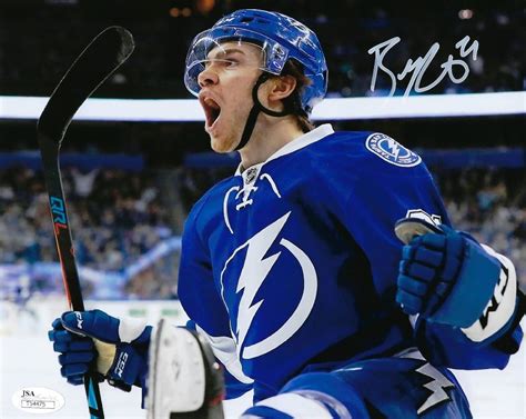 Brayden Point Autographed Tampa Bay Lightning 8×10 Photo – House of Hockey