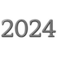 2024 Text Download Free Image Transparent HQ PNG Download | FreePNGImg