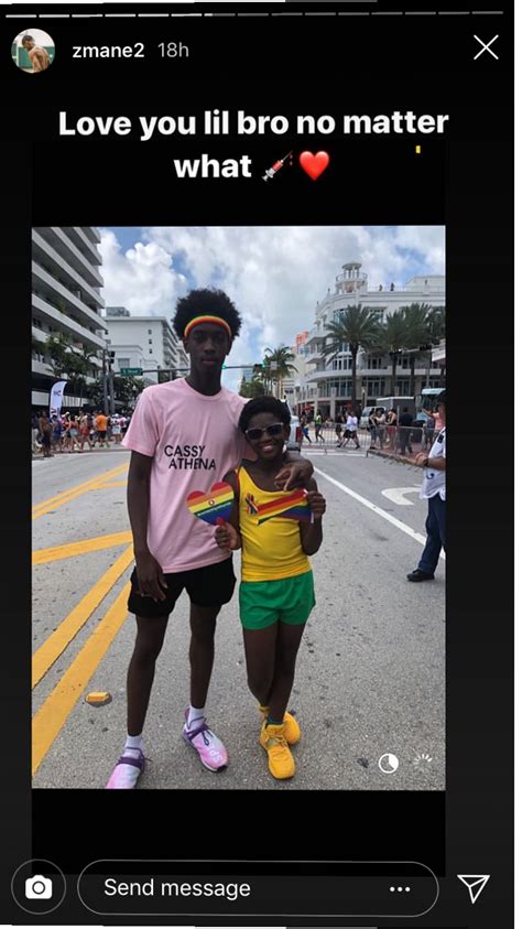 Zion Wade Celebrated LGBTQ Pride With His Whole Family | Teen Vogue