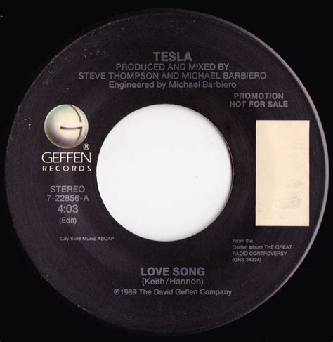 Tesla - Love Song (1989, Vinyl) | Discogs