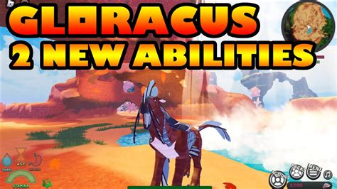 Gloracus and 2 new abilities - Creatures of Sonaria - YouTube