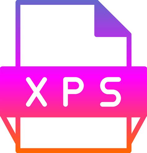 Xps File Format Icon 15712231 Vector Art at Vecteezy