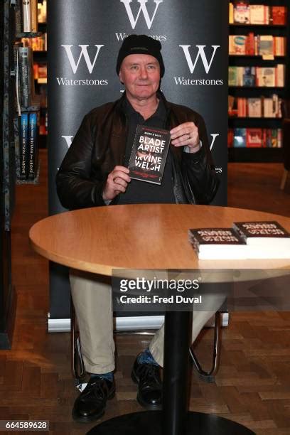 Irvine Welsh Signs Copies Of His Latest Book Photos and Premium High ...