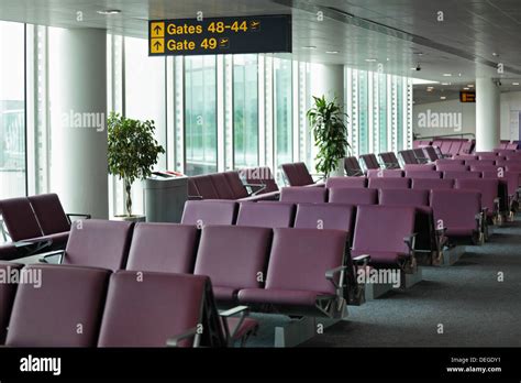 Airport departure gate Stock Photo - Alamy